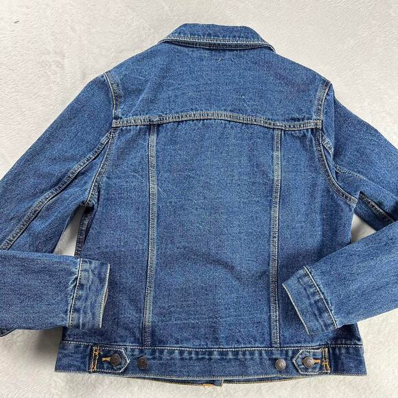 CE Schmidt Workwear Blue Denim Jean Jacket Women's Size medium - Picture 5 of 9